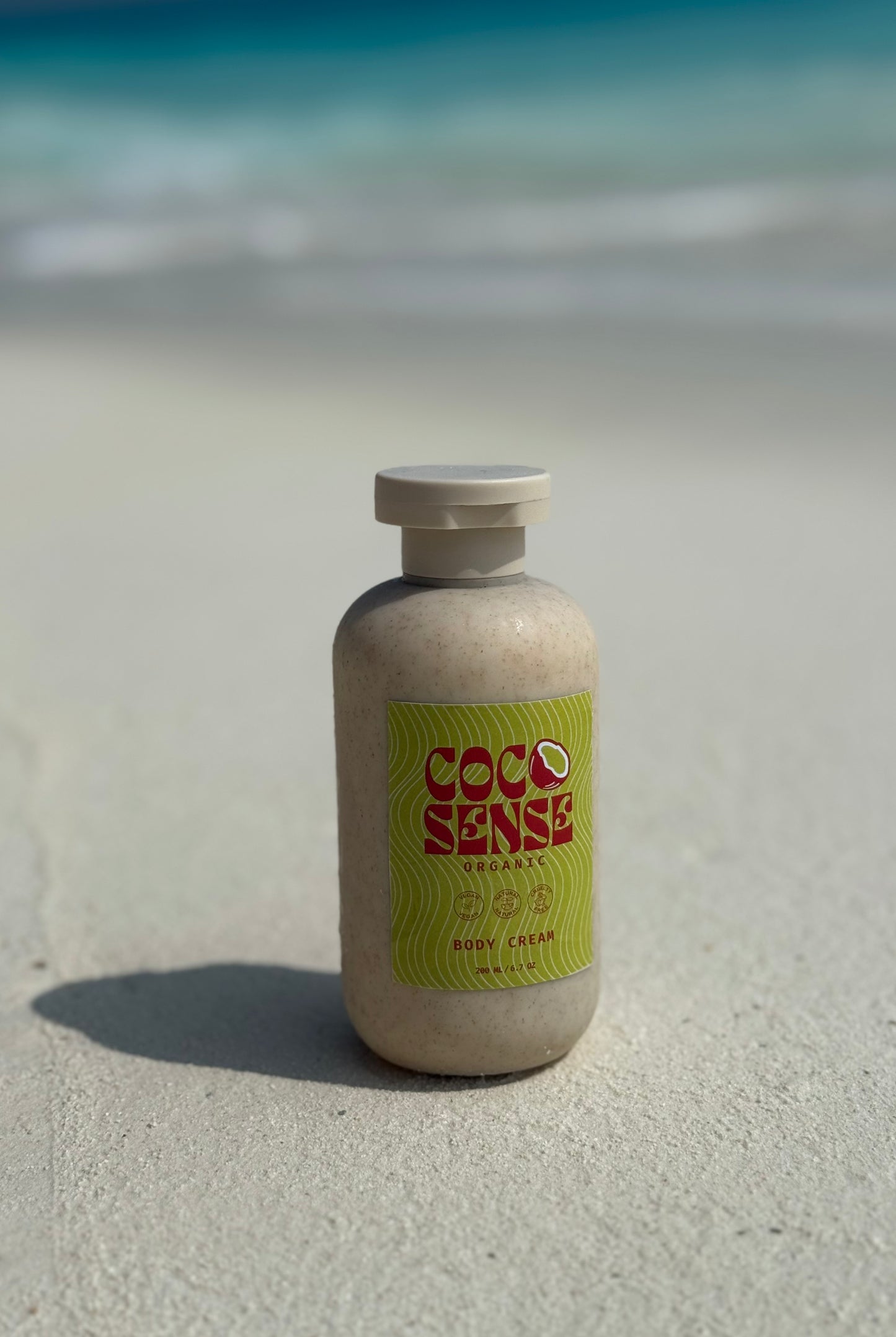 Hydrating coconut body cream for deep skin nourishment